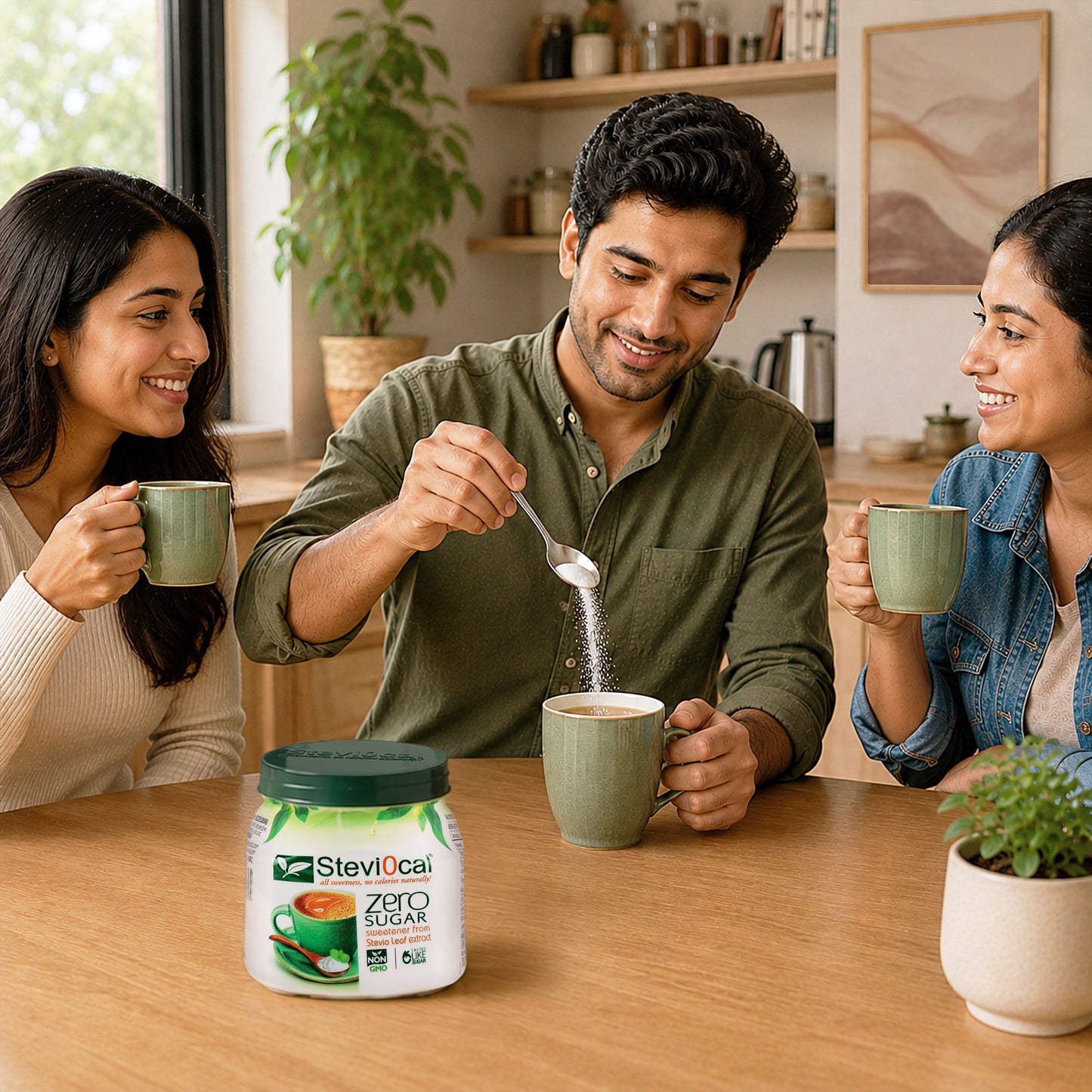 Stevi0cal Zero Sugar Sweetener Powder - Natural Stevia Leaf Extract | 200g