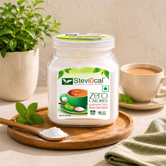 Stevi0cal Zero Calorie Sweetener - Natural Stevia Sugar Substitute | 480g