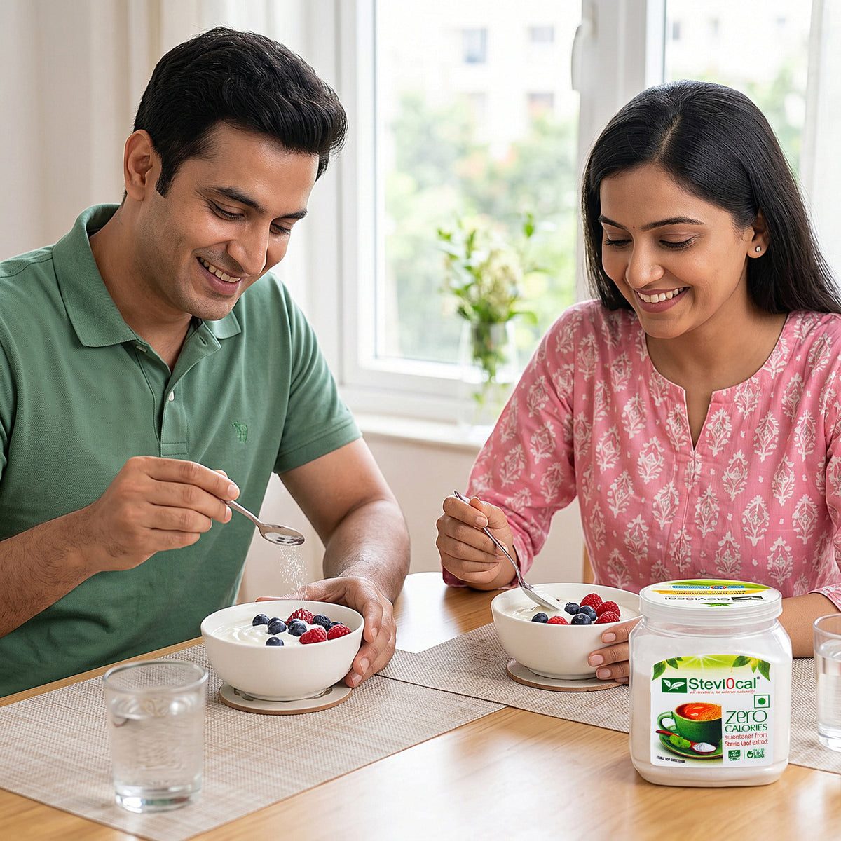 Stevi0cal Zero Calorie Sweetener - Natural Stevia Sugar Substitute | 480g