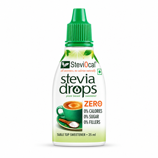 Stevi0cal Stevia Drops - Natural Zero Sugar Liquid Sweetener 25 ml